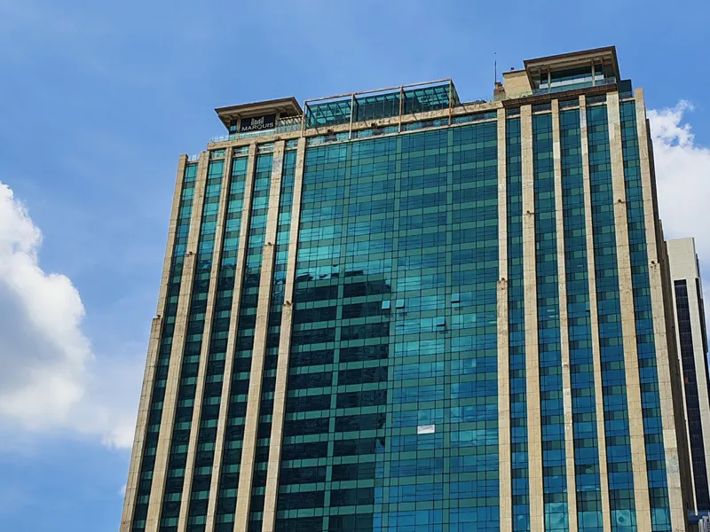 GTower - Green wall feature