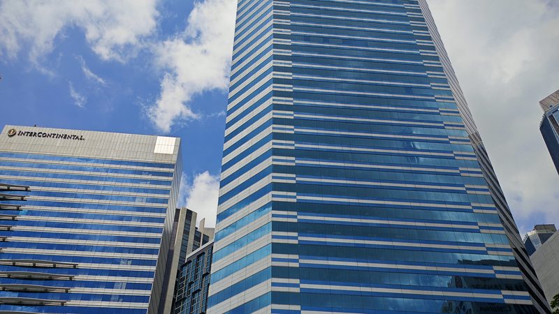 Menara Citibank - Tower view from street