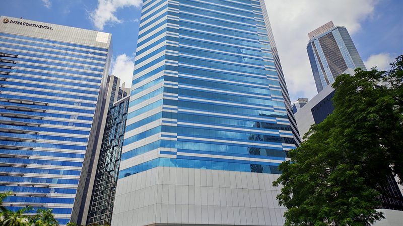 Menara Citibank - Building podium level